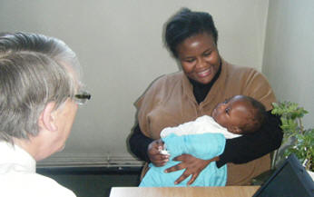 photo of mother and baby